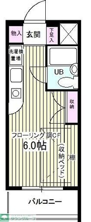 ベルトピア日吉IIの物件間取画像